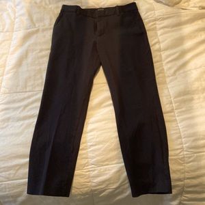 Gap's high rise, slim ankle black jeans